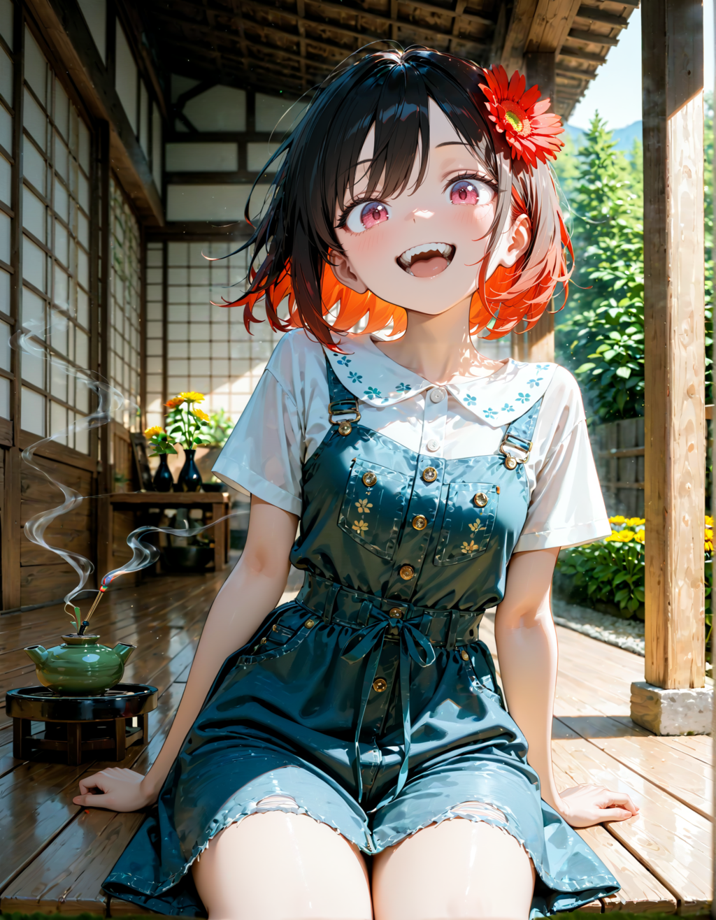 今日はガーベラ記念日。お香の日。ウッドデッキの日。よい歯の日　その３