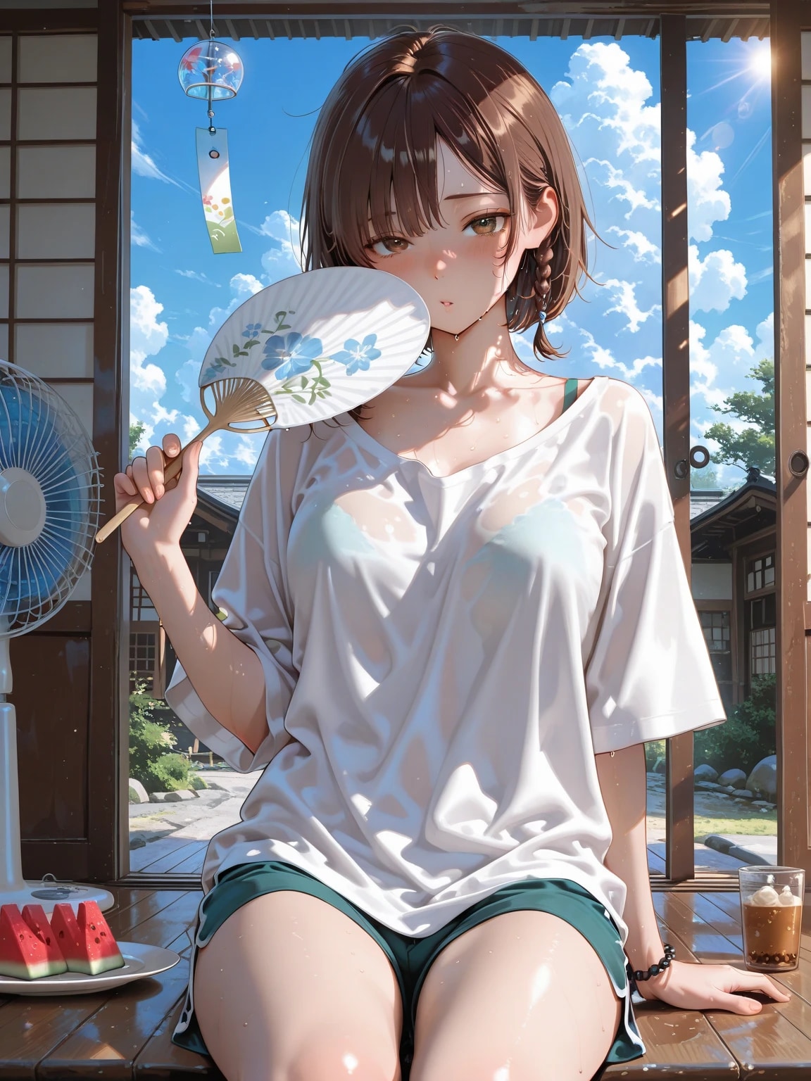 毎日暑すぎ〜