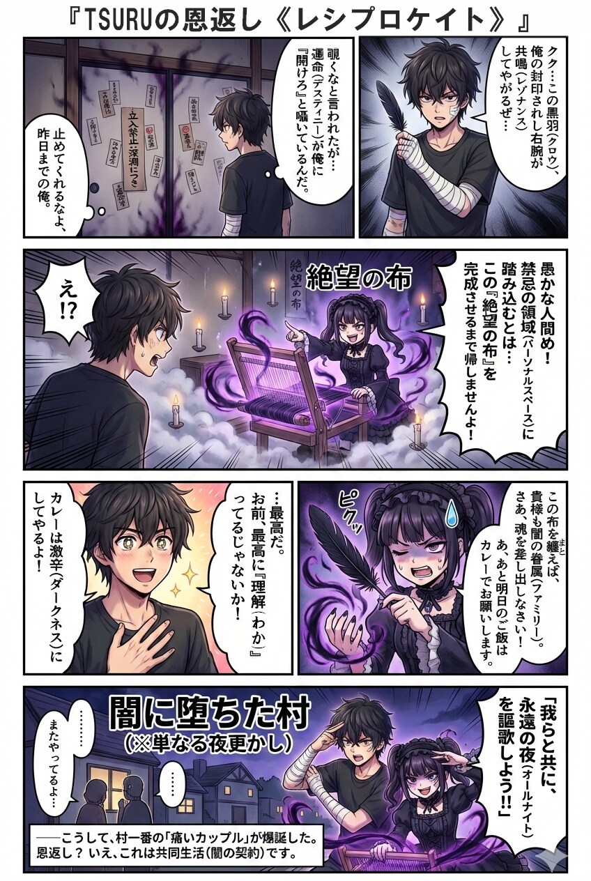 『TSURUの恩返し《レシプロケイト》』 | の人気AIイラスト・グラビア