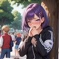 露出オナニー。 5枚目