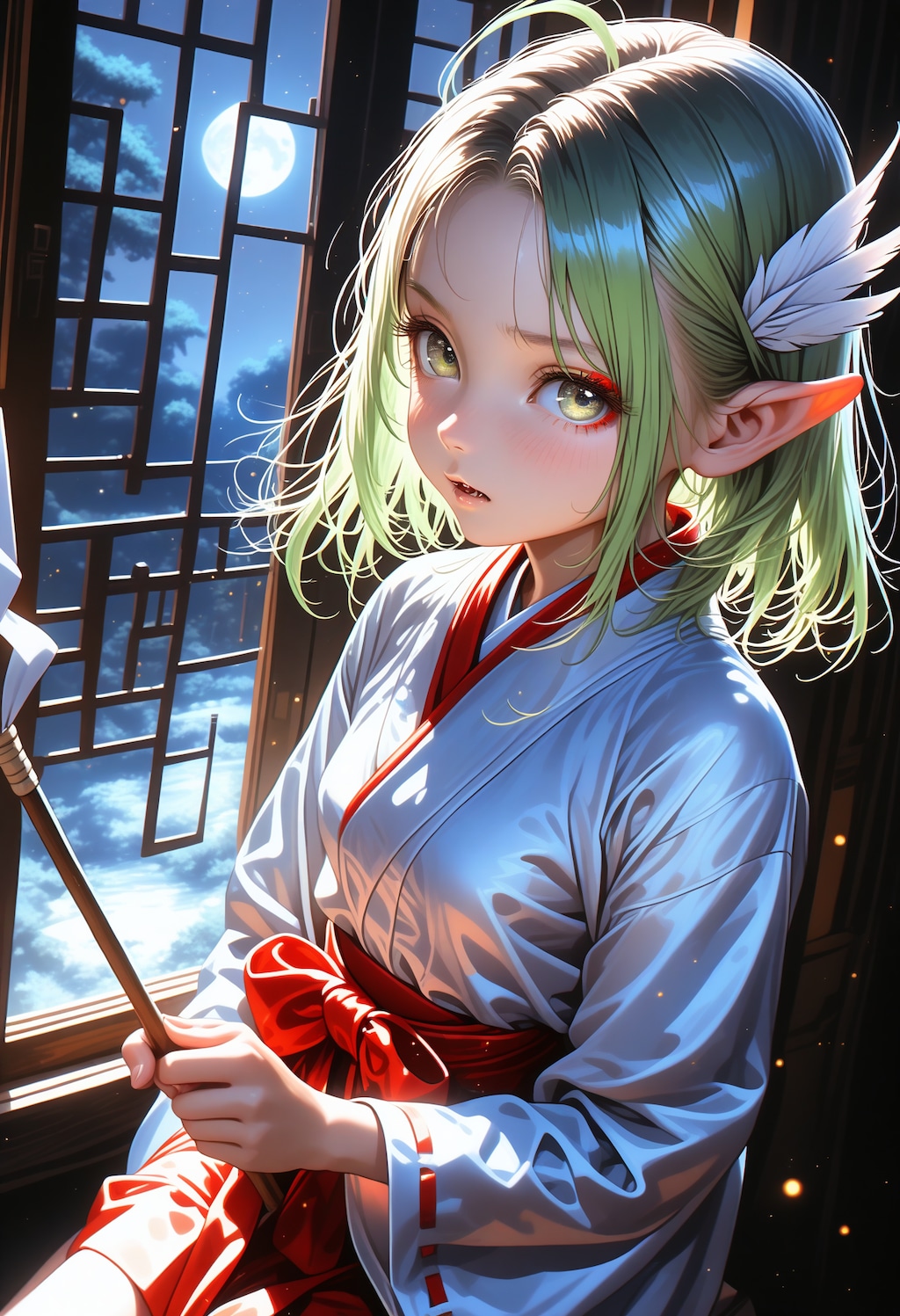 じゃあくな けはいが……