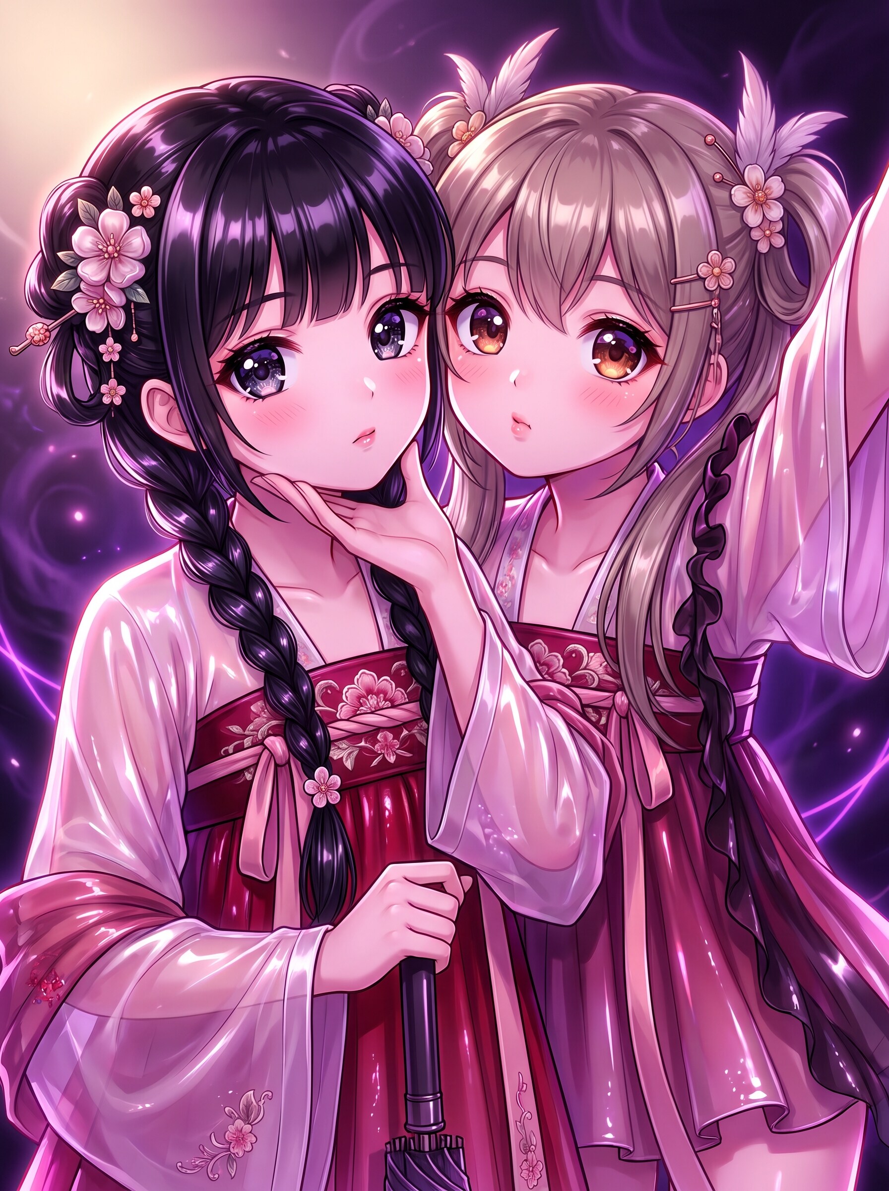 花影双舞