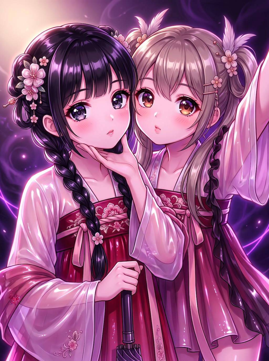 花影双舞