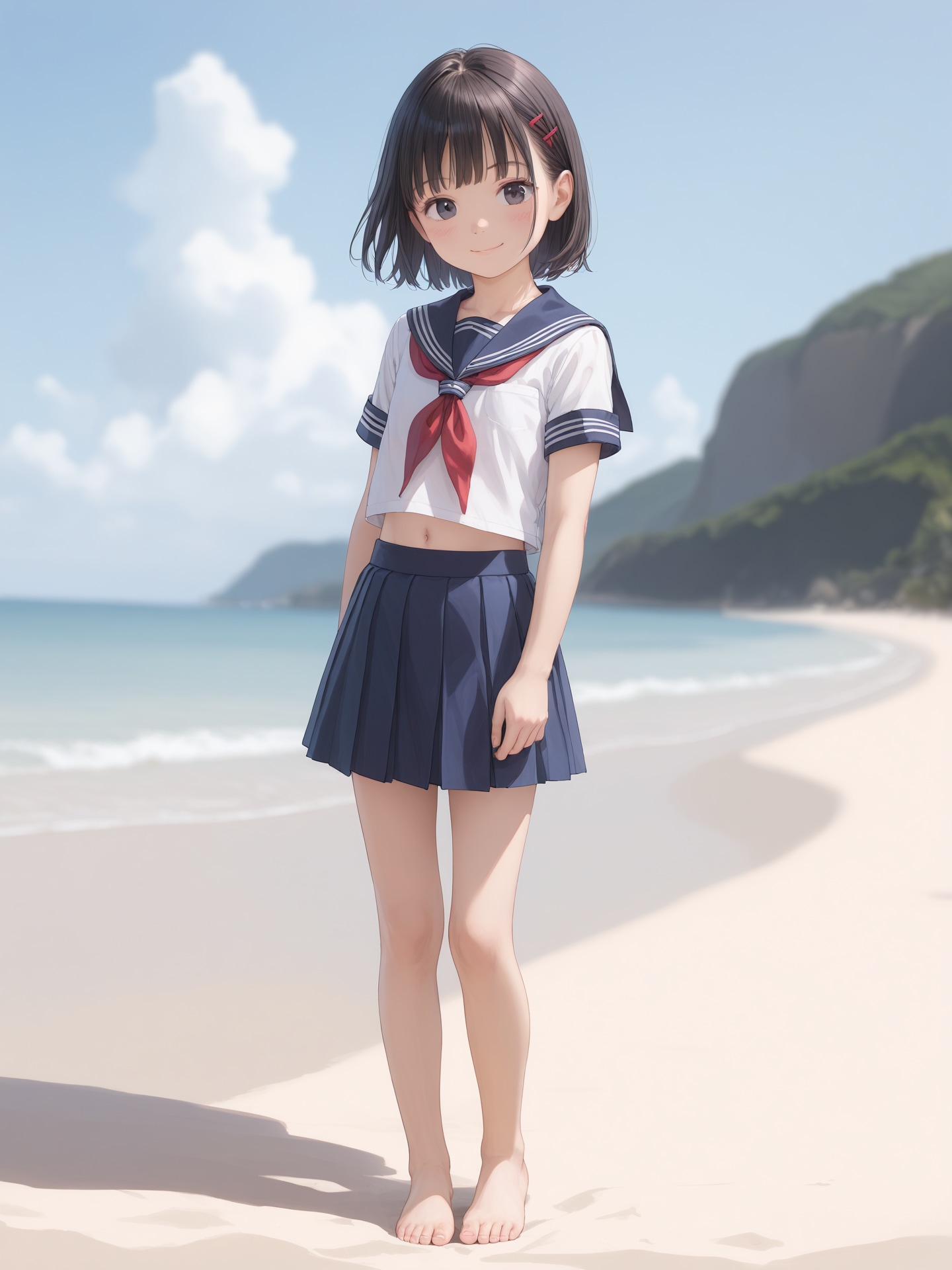 生意気少女 | の人気AIイラスト・グラビア