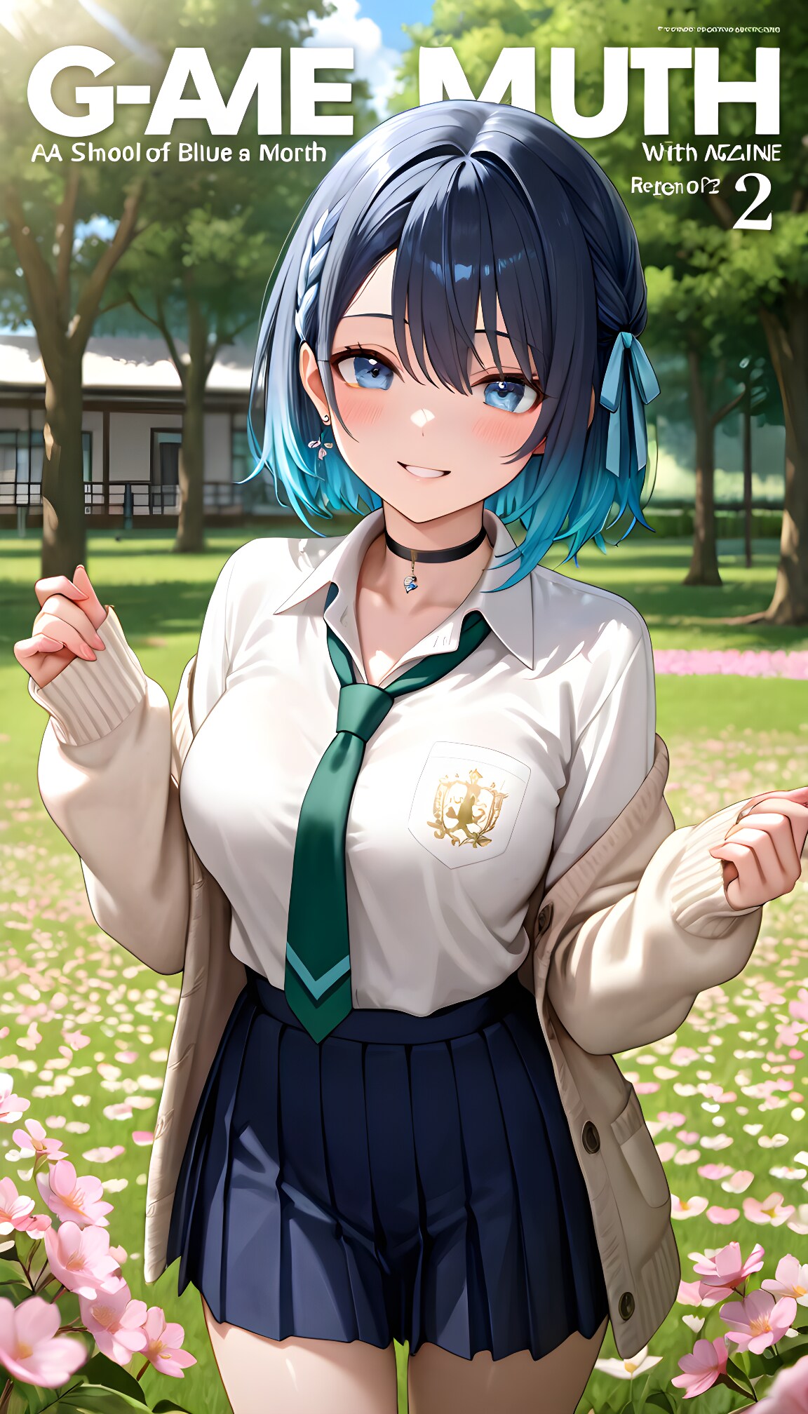 【表紙(*´ω`*)】月刊　Girl in the Spotlight（眞琴っちゃん特集）表紙＋ピンナップ６Ｐ