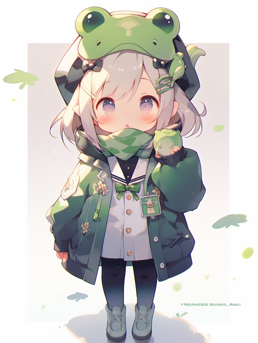 カエルチビキャラ