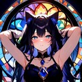 けもみみ黒髪ちゃん 3枚目