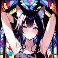 けもみみ黒髪ちゃん 2枚目