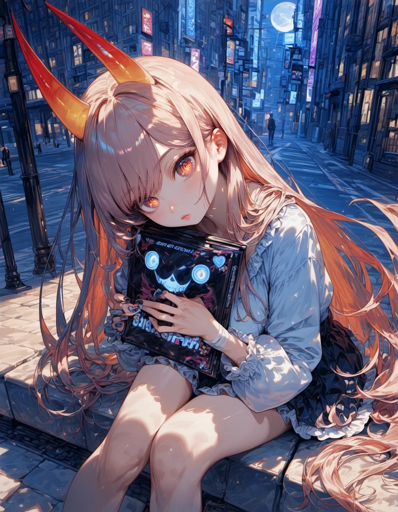 Moonlit Horns | の人気AIイラスト・グラビア