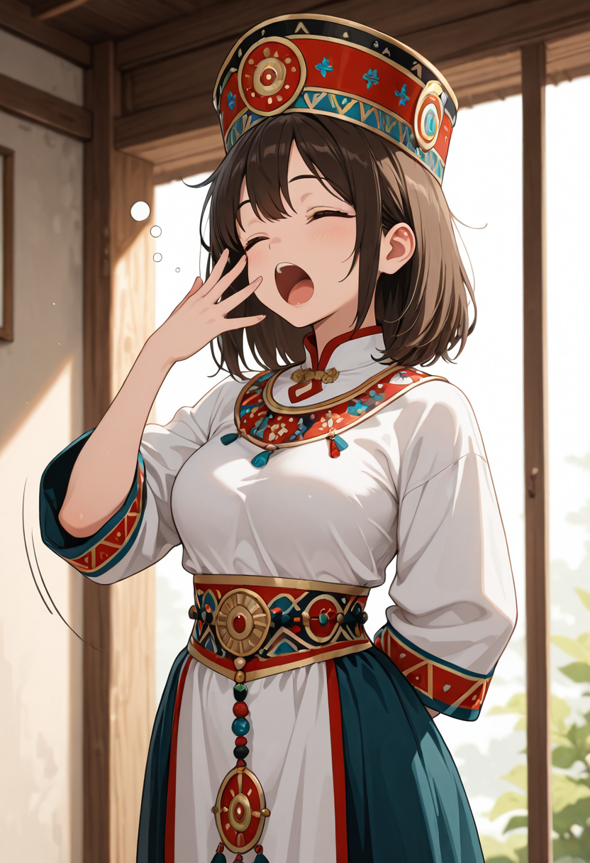 日だまりのあくび