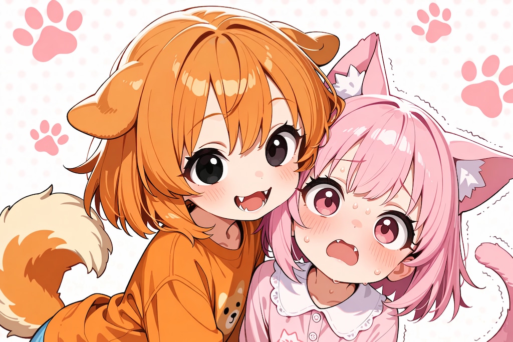 今日はわんにゃんの日