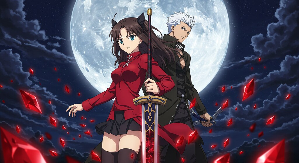 アーチャーと遠坂凛