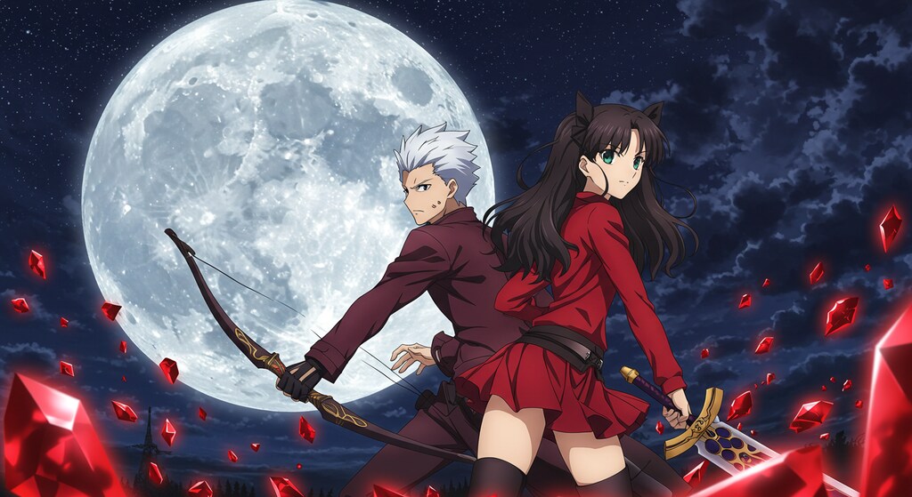 アーチャーと遠坂凛