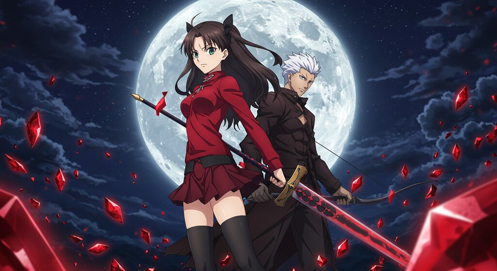 アーチャーと遠坂凛