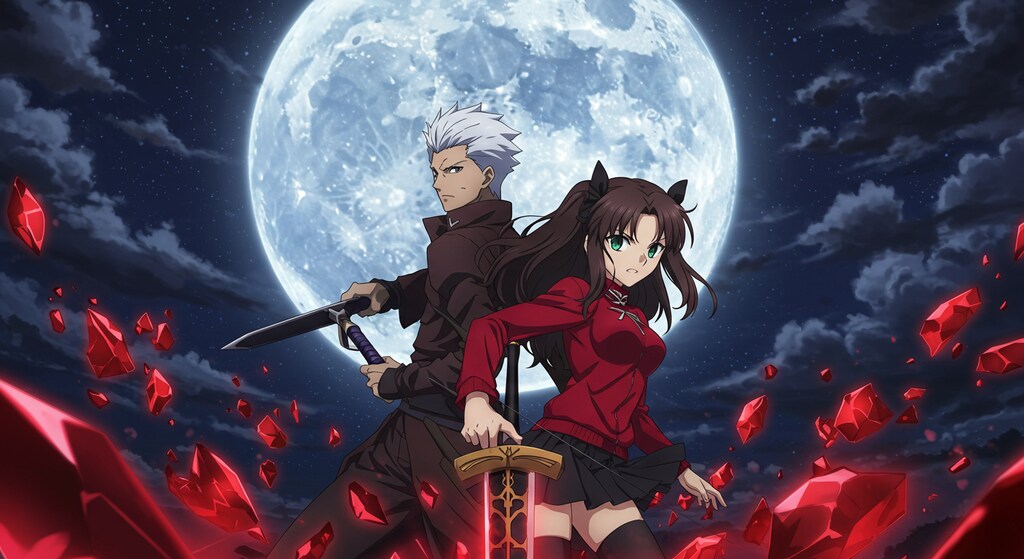 アーチャーと遠坂凛