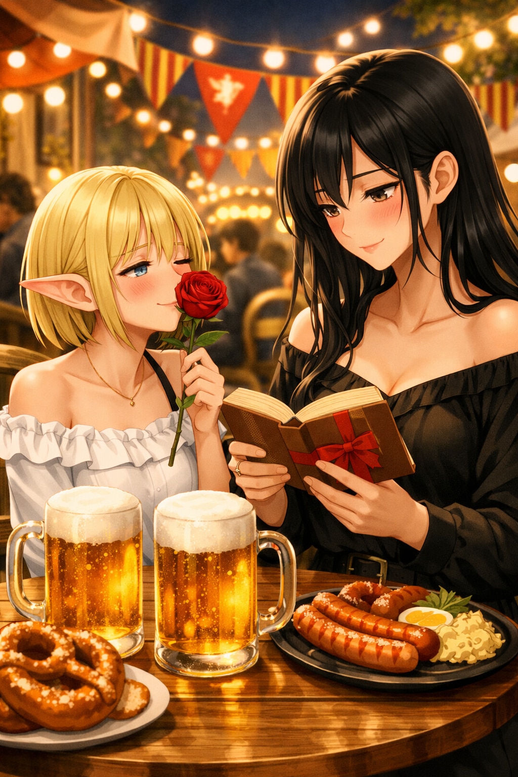 本と薔薇の贈り物（サン・ジョルディの日）