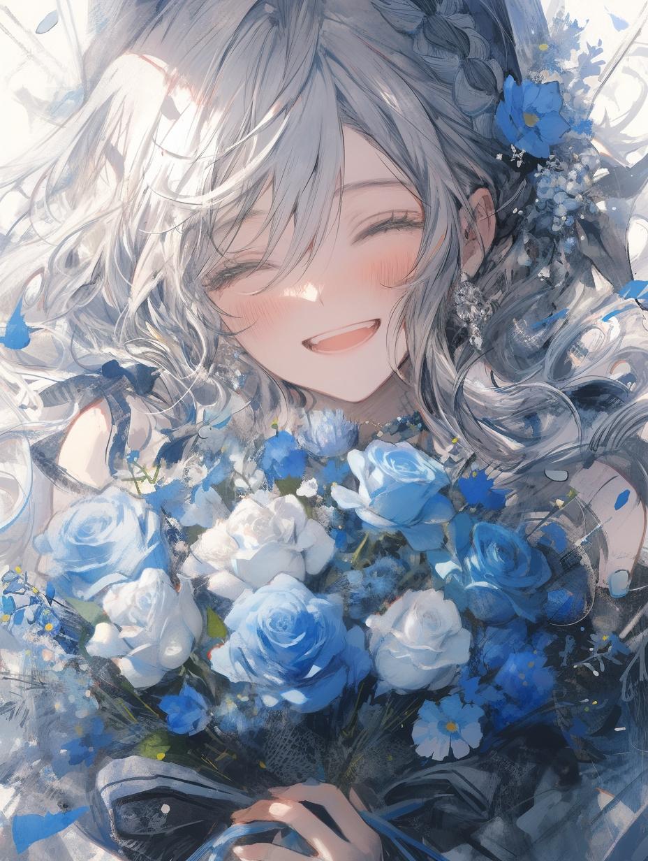 花束。