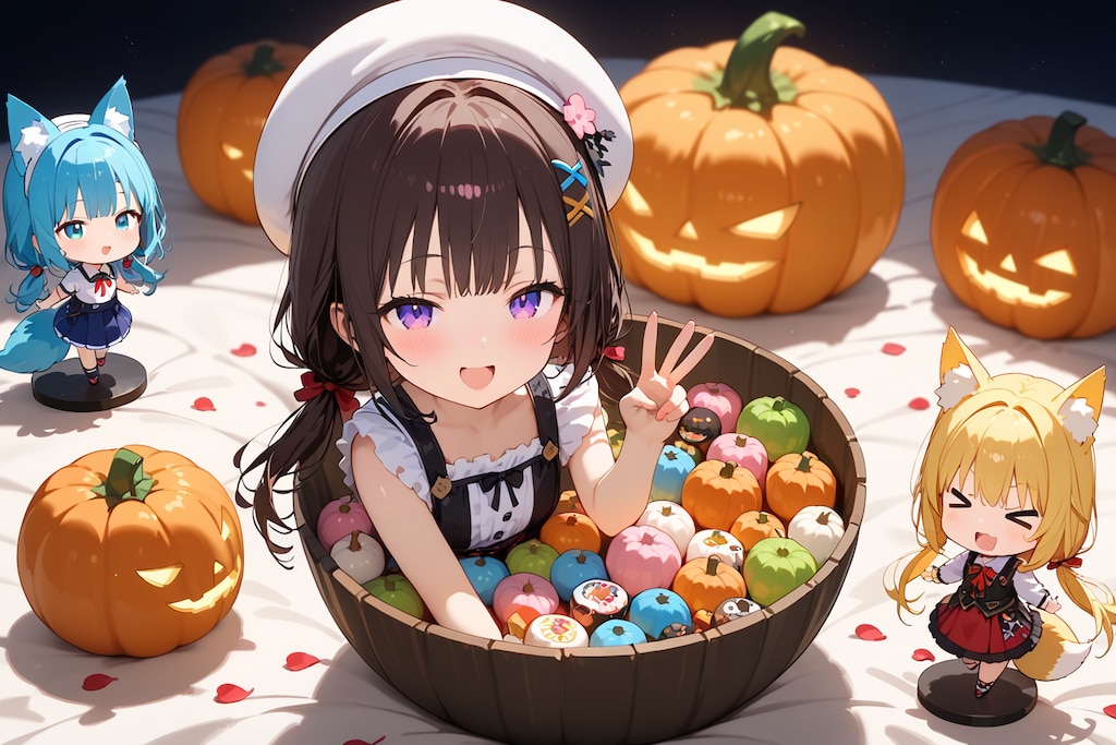 今日の一枚目、うまる(Small pumpkin),。