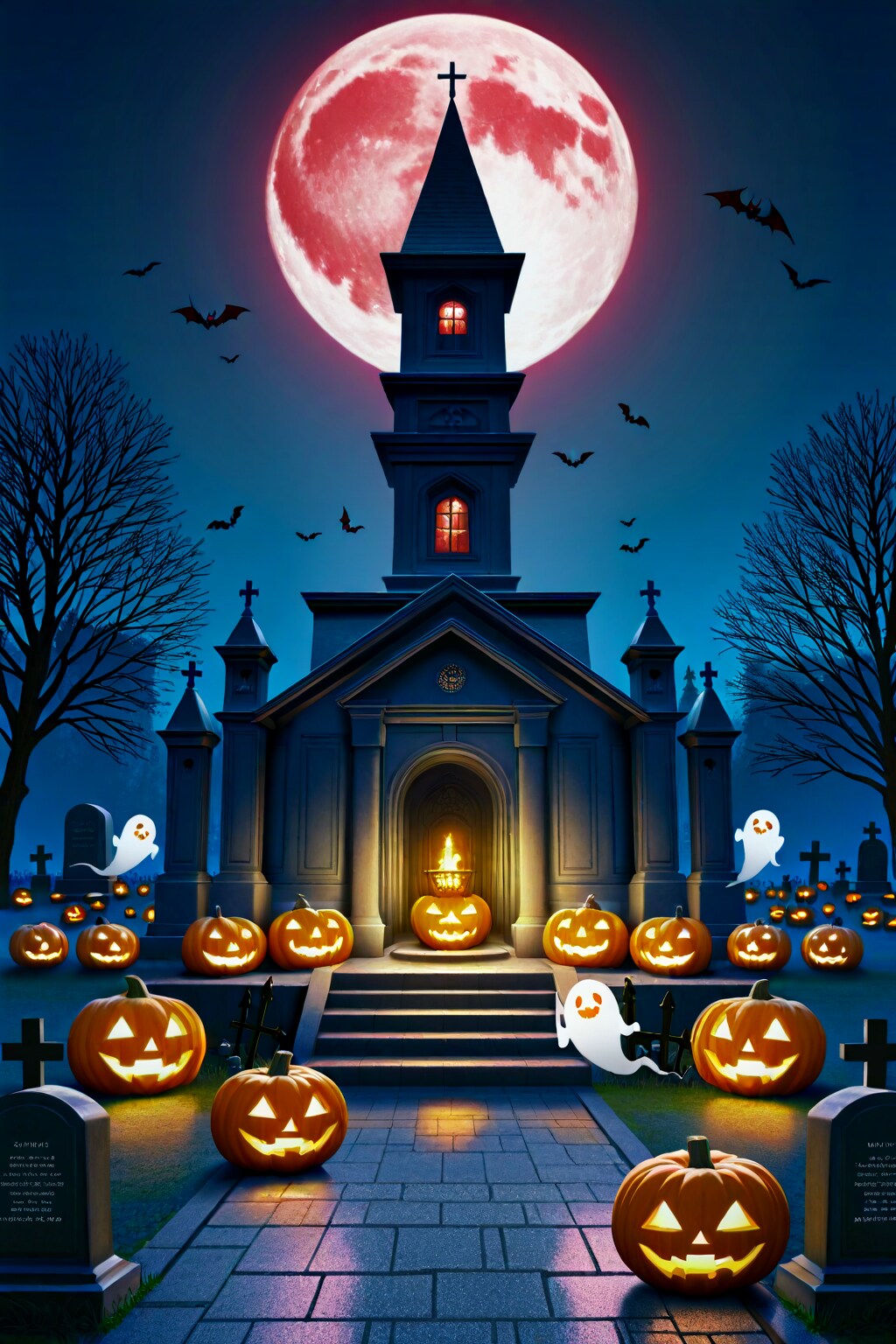 ハロウィンっぽい風景