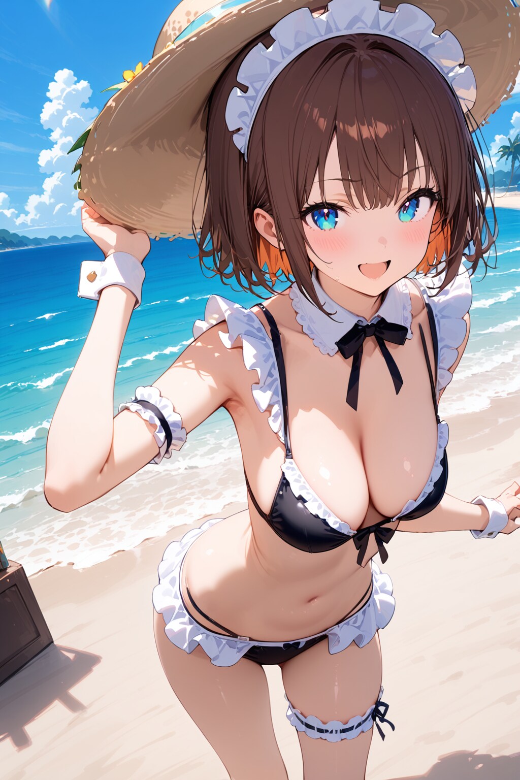 メイドとの夏季休暇
