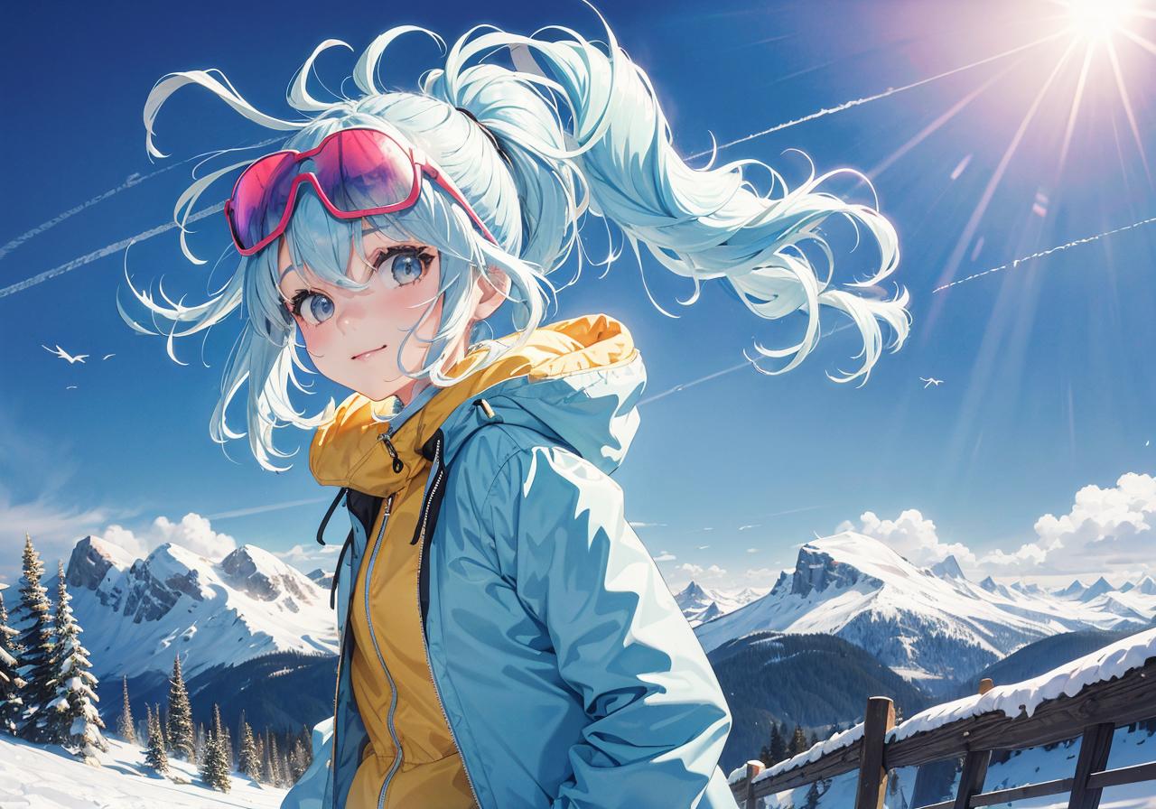 スノボ女子