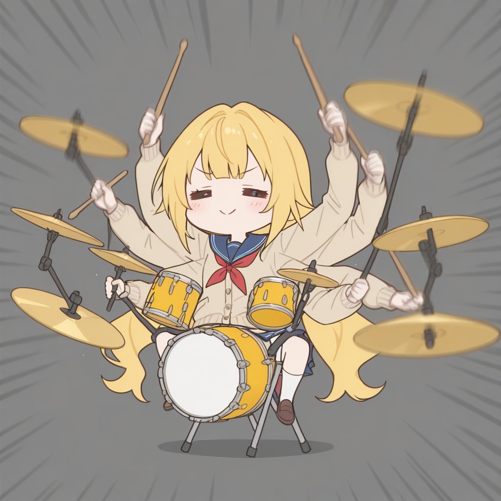 ちちぷい生成機能：シュババババッ！