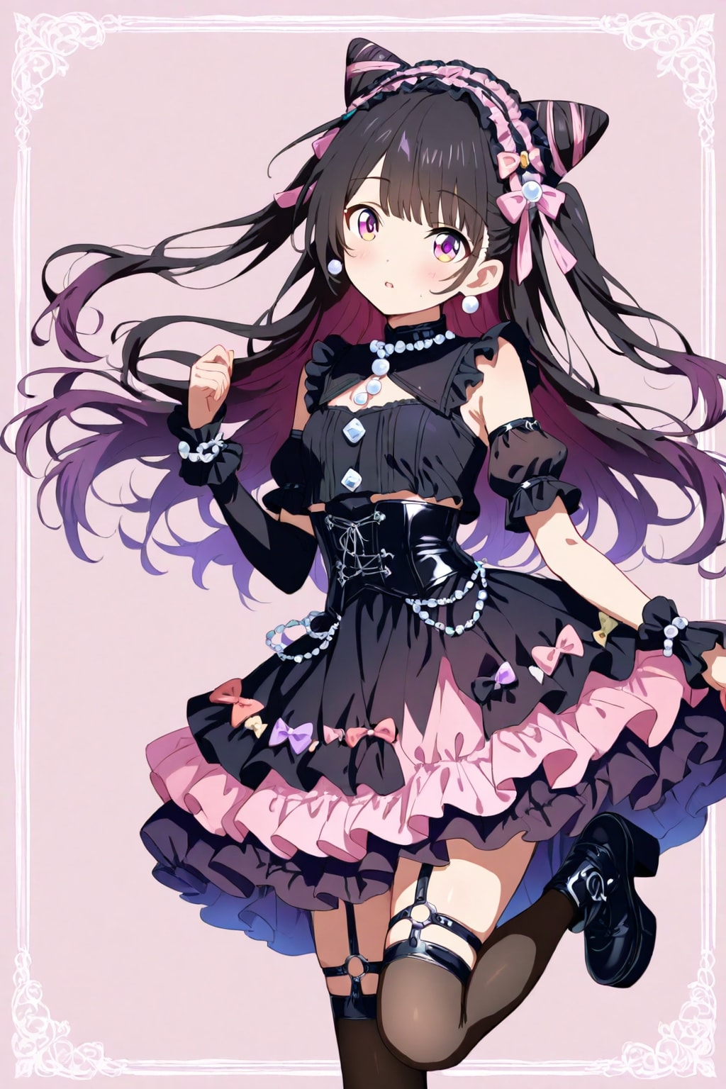 唯香(ゆいか)の地雷系ファッション | の人気AIイラスト・グラビア