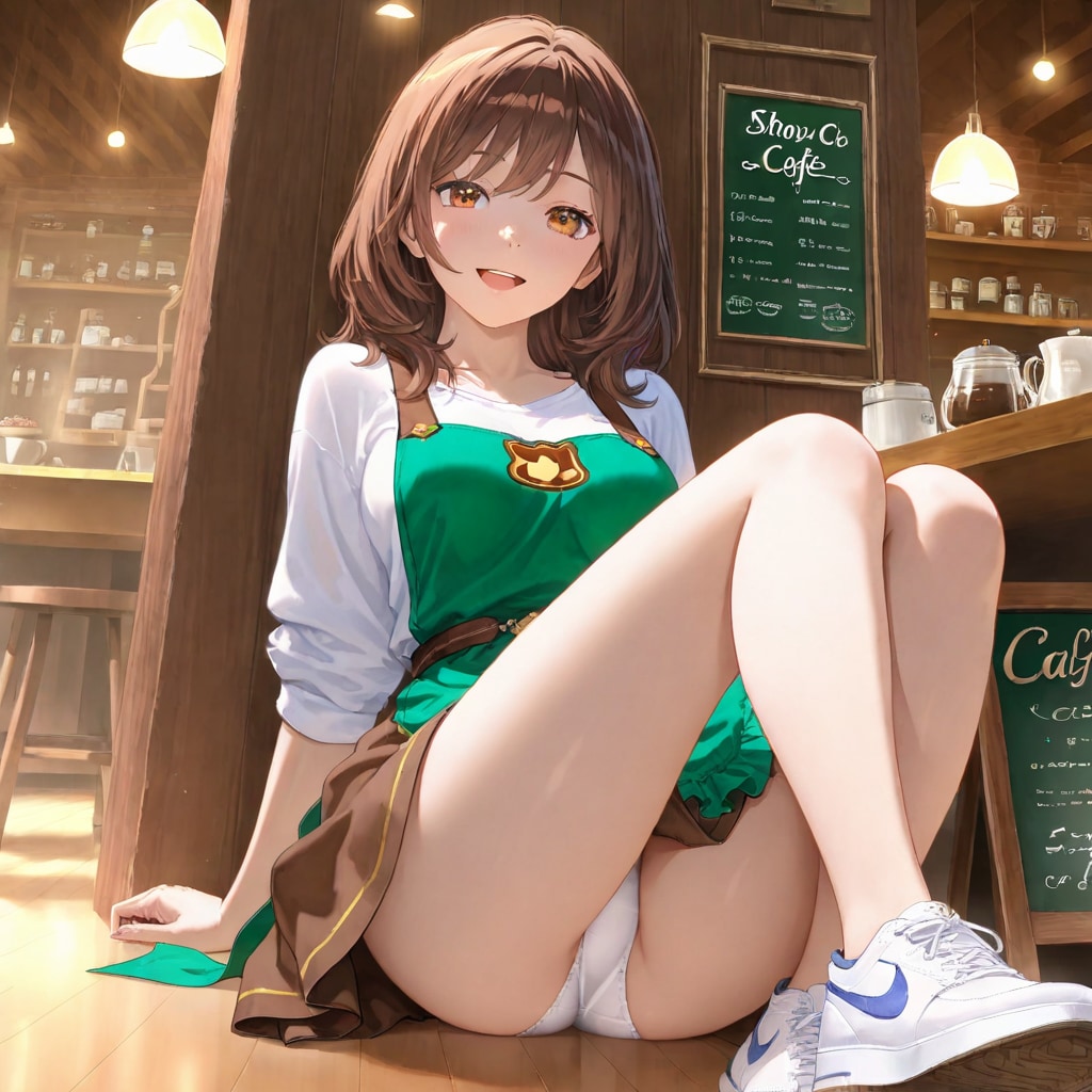 カフェ店員さん
