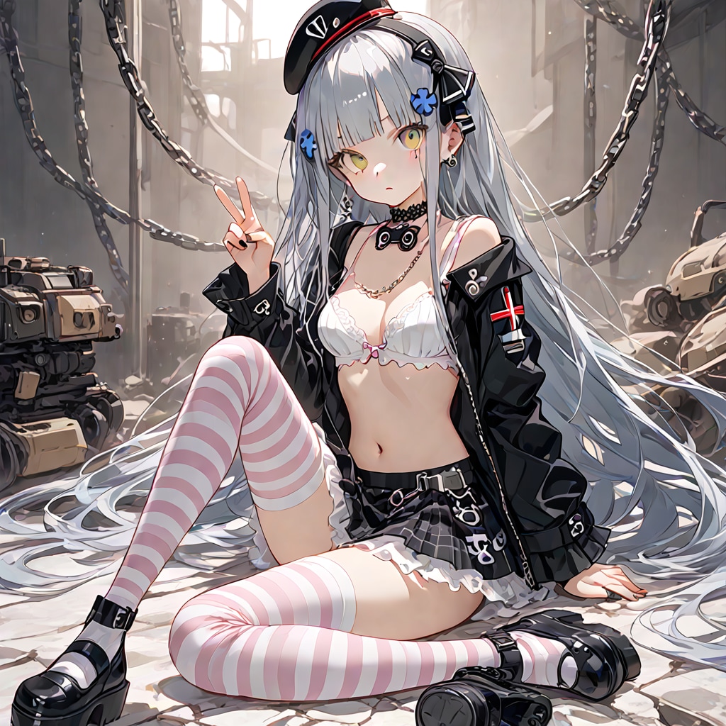 地雷系HK416