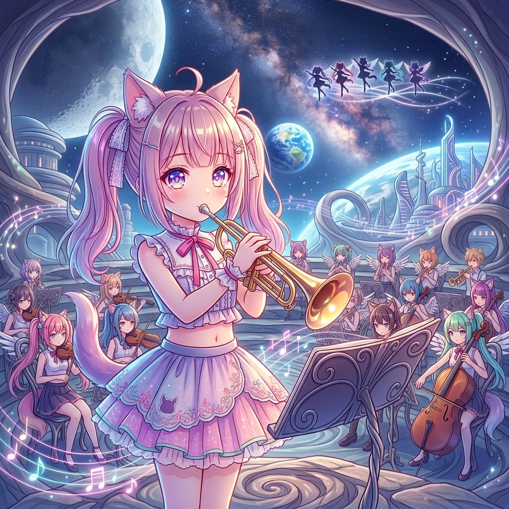 10月1日 #国際音楽の日 | の人気AIイラスト・グラビア