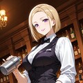 バーテンダーのおねーさん 2枚目