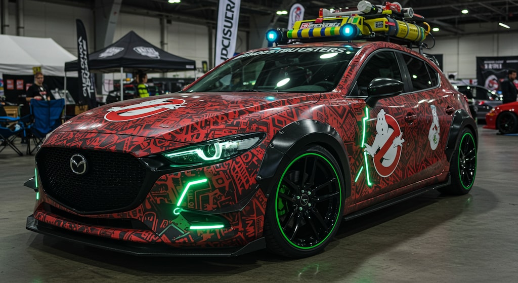 ゴーストバスターズマツダ3