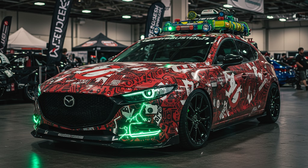 ゴーストバスターズマツダ3