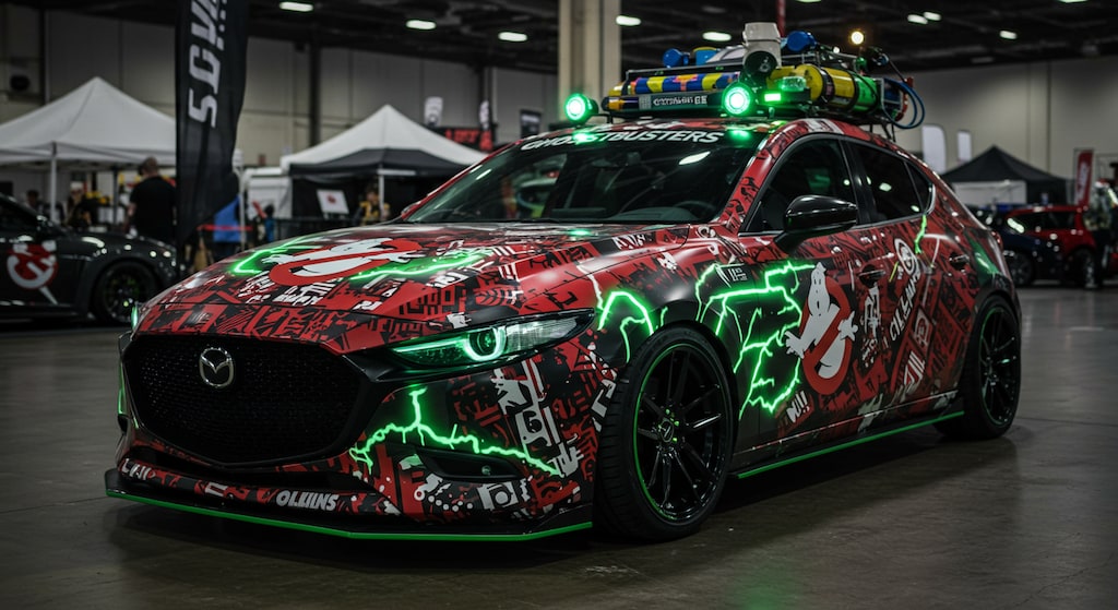 ゴーストバスターズマツダ3