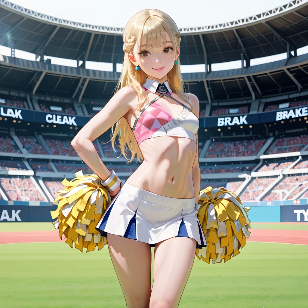 澪奈 cheerleader (1)
