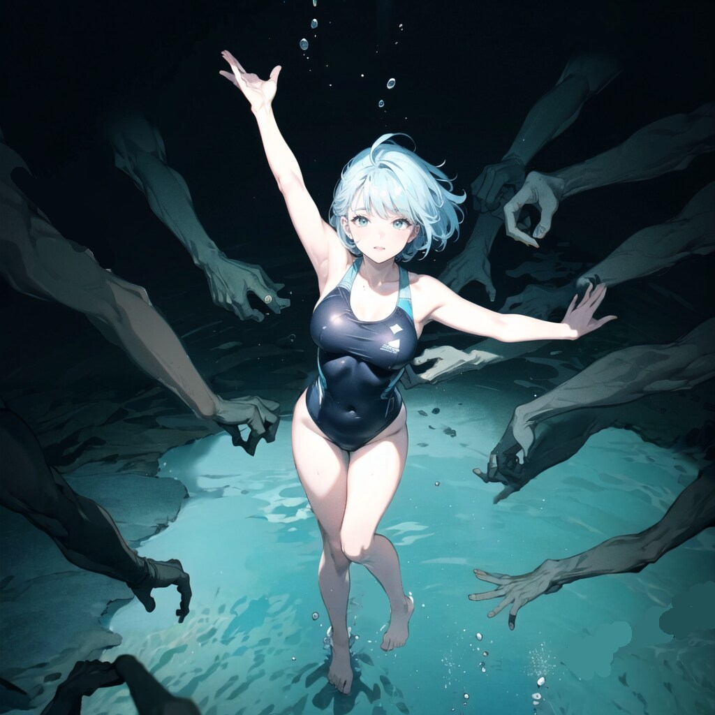無数の手が……
