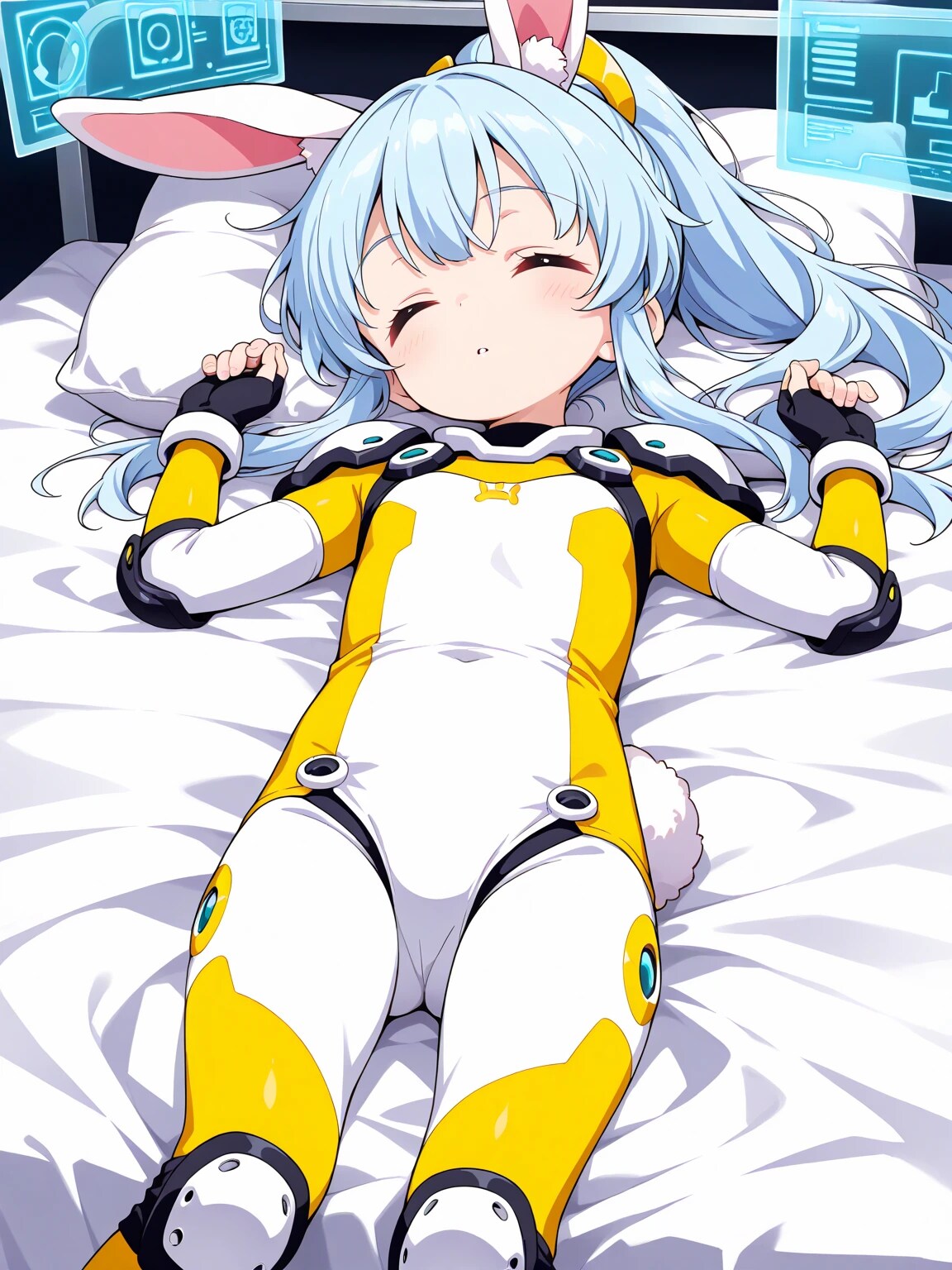 Lovely Girls Rabbit Air Force (AOI) Under Maintenance