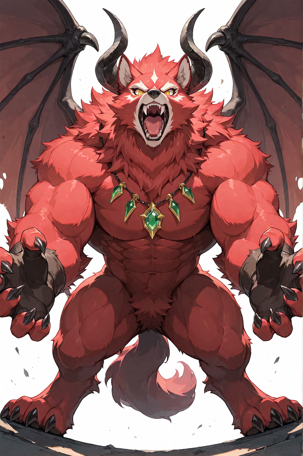 【リレーオリジナル】赤の王エメウルゴス、異界へ召喚されるのこと