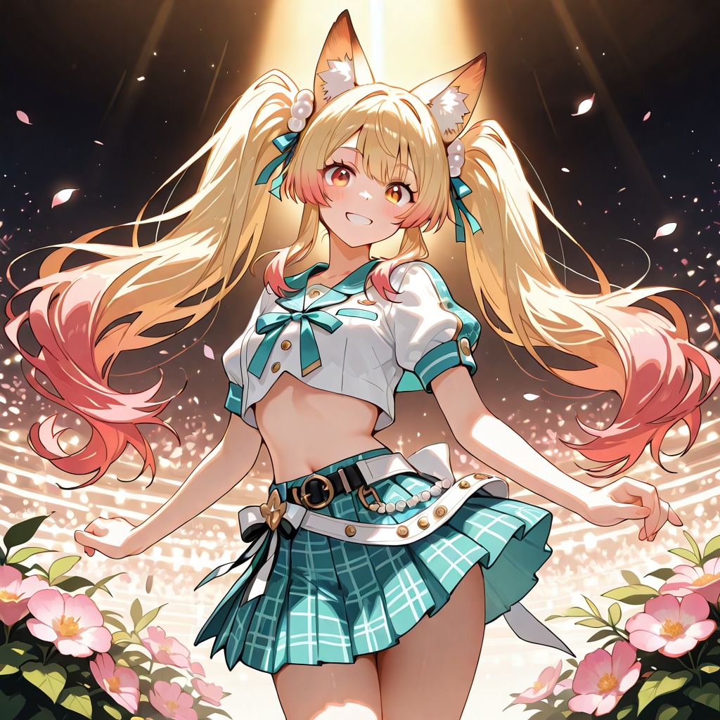 ミナモちゃんアイドル衣装！ | の人気AIイラスト・グラビア