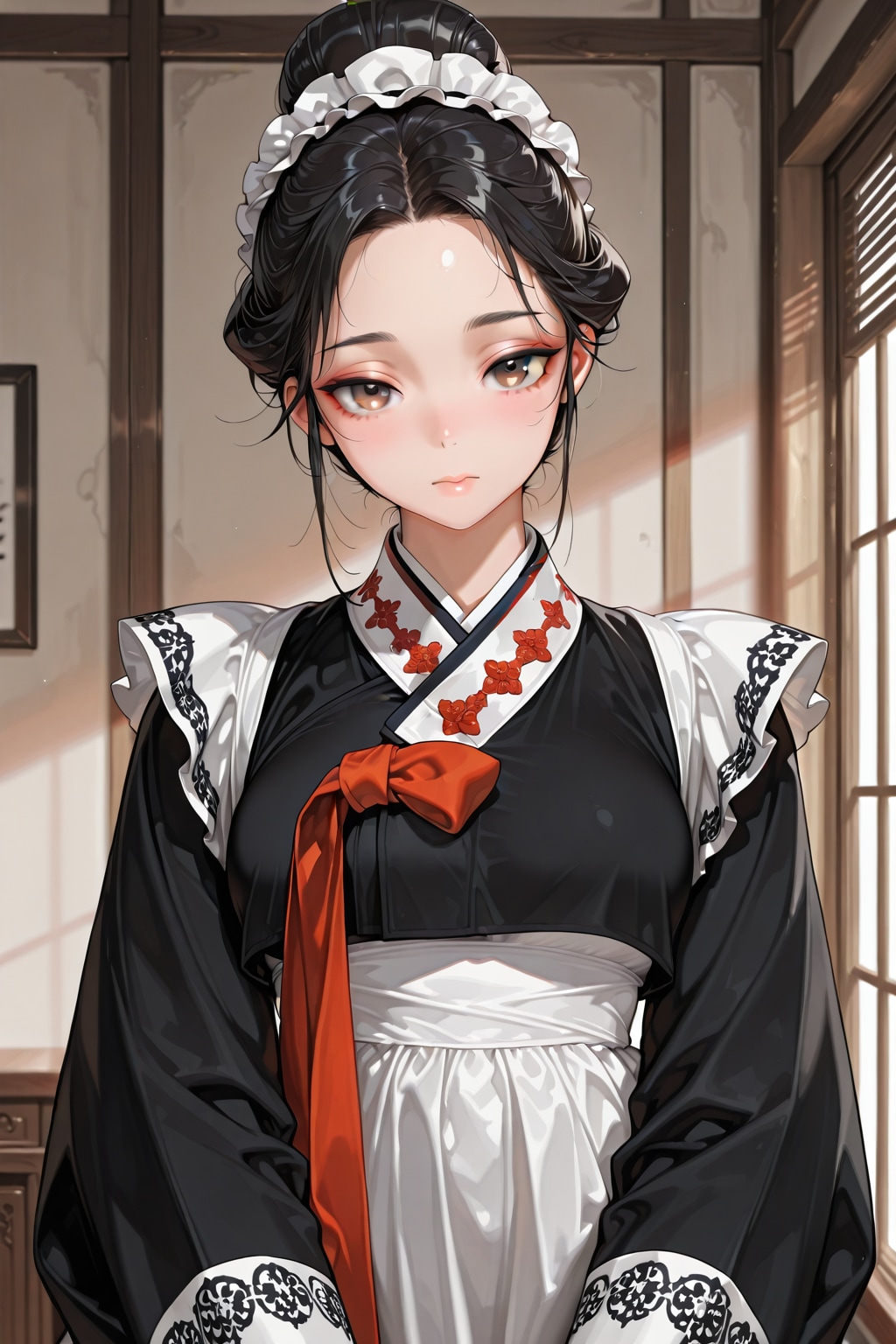 韓服メイドさん