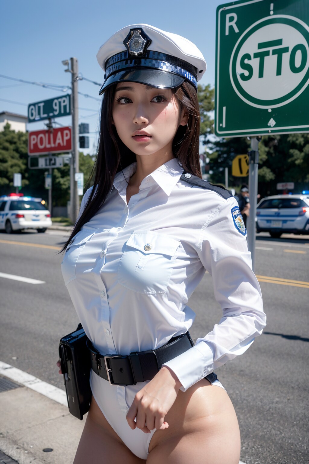 女性警察官