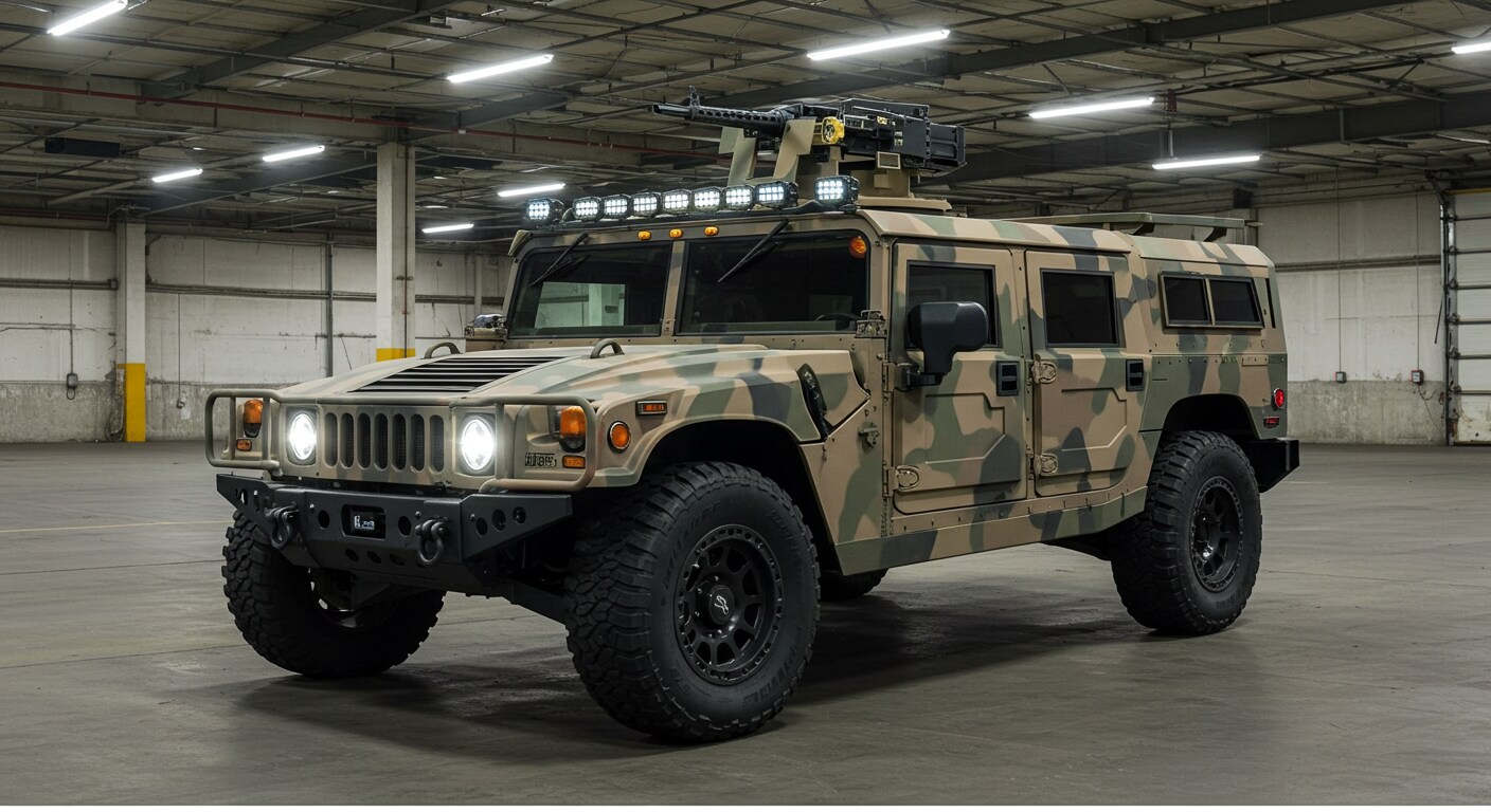 ハマー軍用車