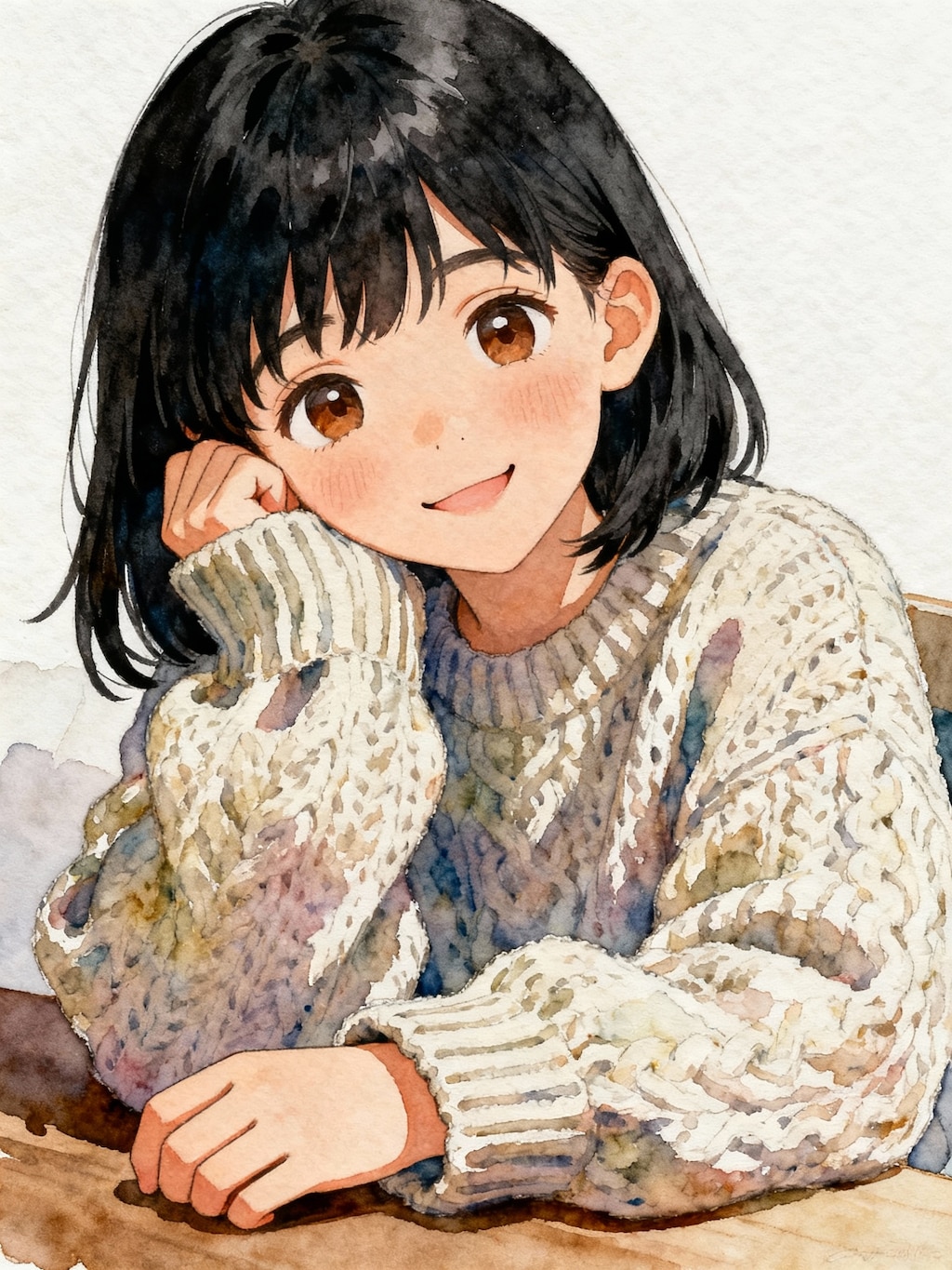 萌え袖 11歳少女