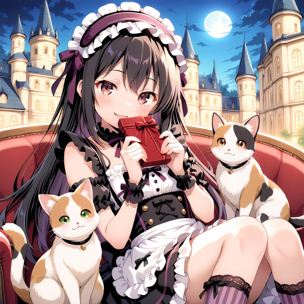 チョコレート欲しい？（１）　HARPY | の人気AIイラスト・グラビア