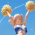 loincloth girl (cheerleader) 2枚目