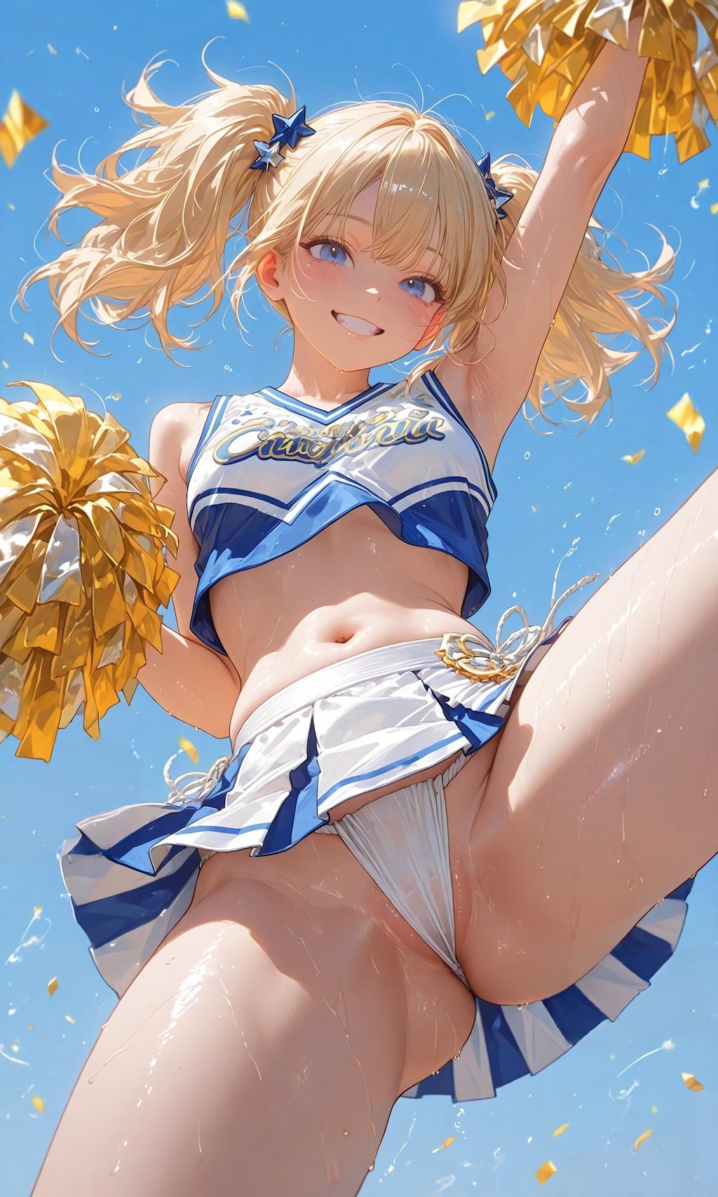 loincloth girl (cheerleader)