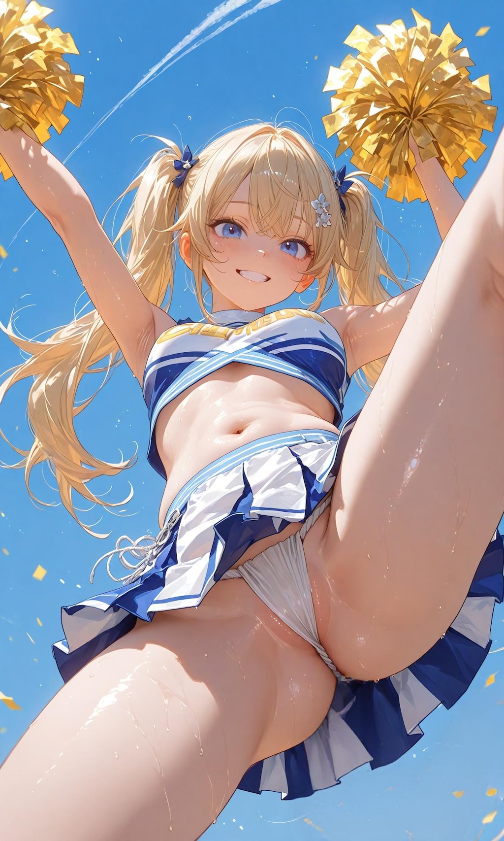 loincloth girl (cheerleader)