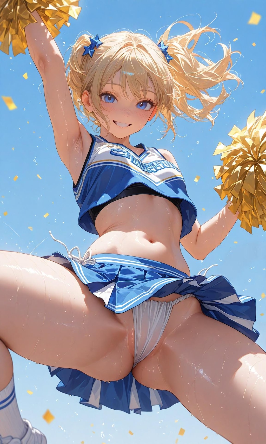 loincloth girl (cheerleader)