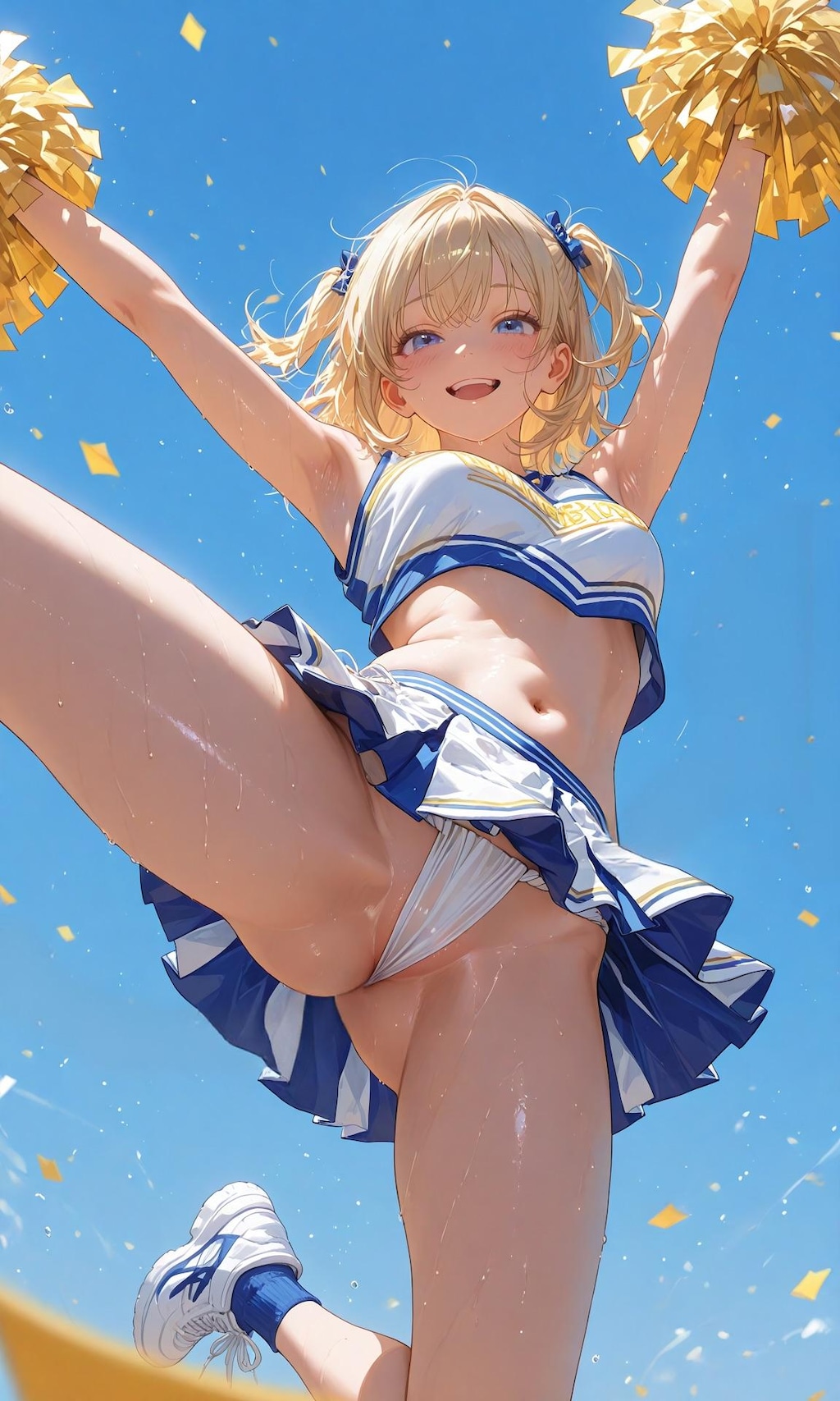 loincloth girl (cheerleader)