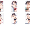 【サンプル】〇リJ〇ちゃんたちが上半身裸＆ブルマ姿で照れながら走る（6枚） 2枚目